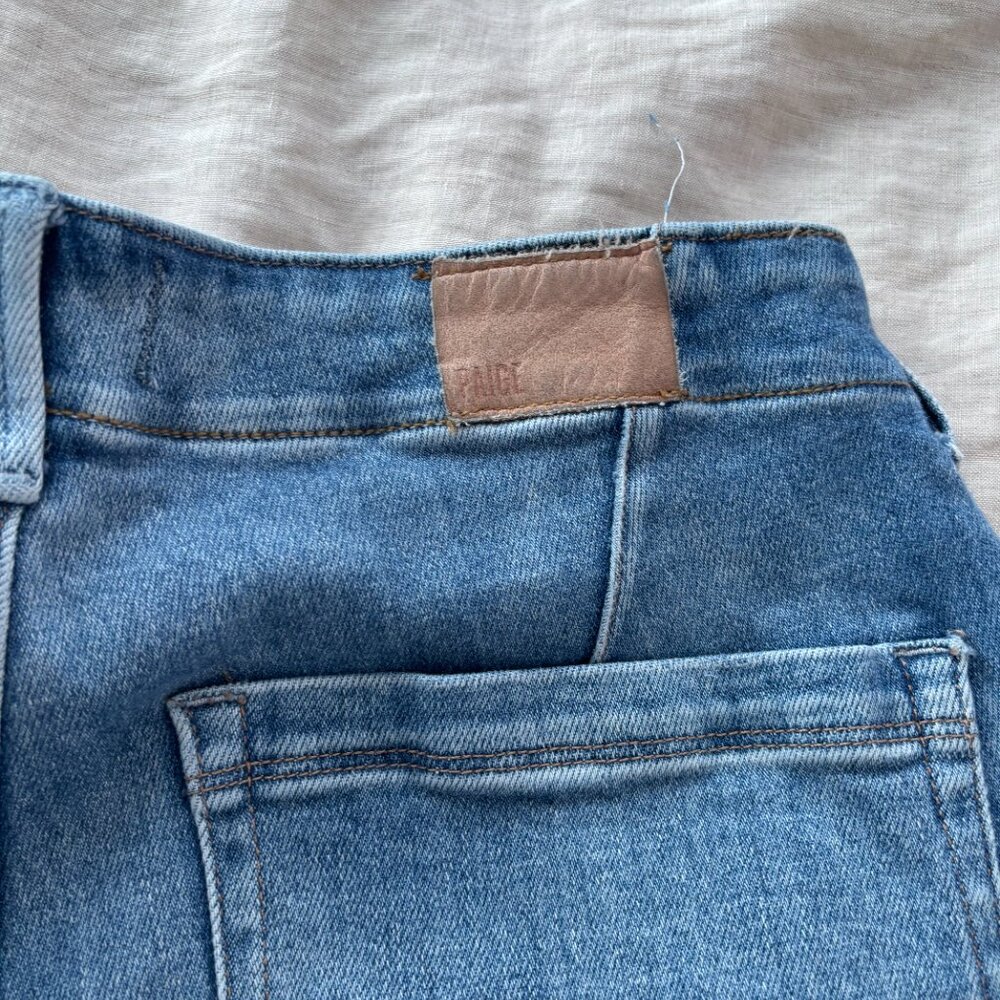 PAIGE Mayslie Straight Leg Ankle Jeans - Picture 7 of 12